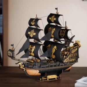Wooden Seahouse Barque Model kits