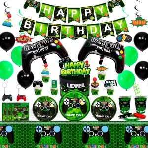 Video Game Birthday Party Supply Set