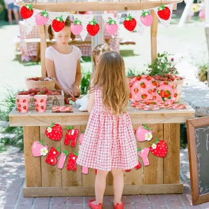Strawberry Birthday Party Supply Set