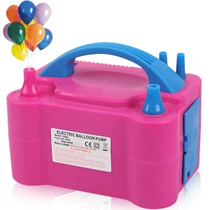 Double Nozzle Electric Balloon Inflation Pump