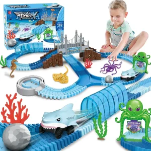 Blue Ocean Shark Track Adventure Set