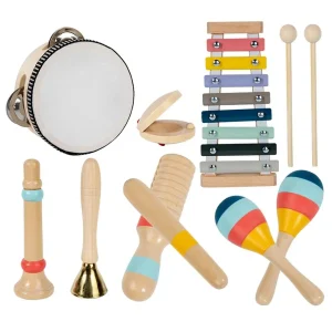 Wooden Instrument Percussion Set