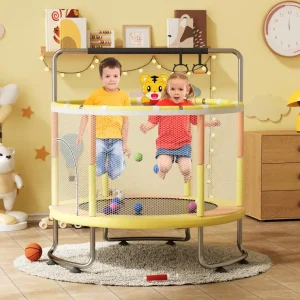 Adjustable Baby & Toddler Trampoline