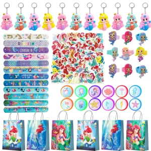 Little Mermaid Birthday Party Favor Bags