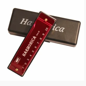 Harmonica with Case
