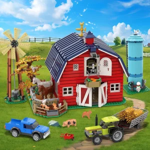 Farm Barn Building Set