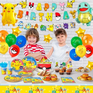 Pokemon Birthday Party Supply Set