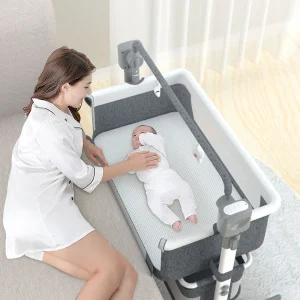 Electric Rocking Bassinet Bedside Sleeper