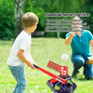 Kids Baseball Pitching Machine Set